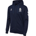 NH hoodie med lynlås børn Marine