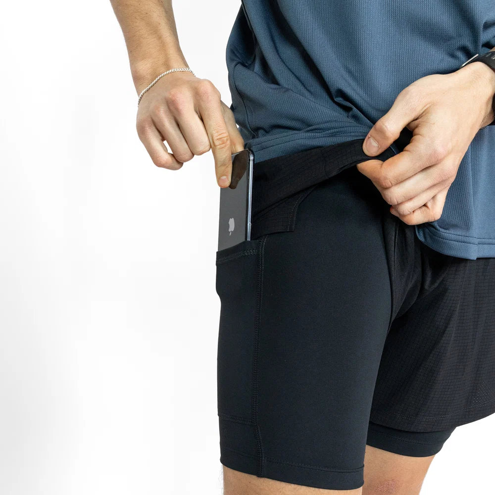 LiiteGuard herre 2IN1 SHORTS